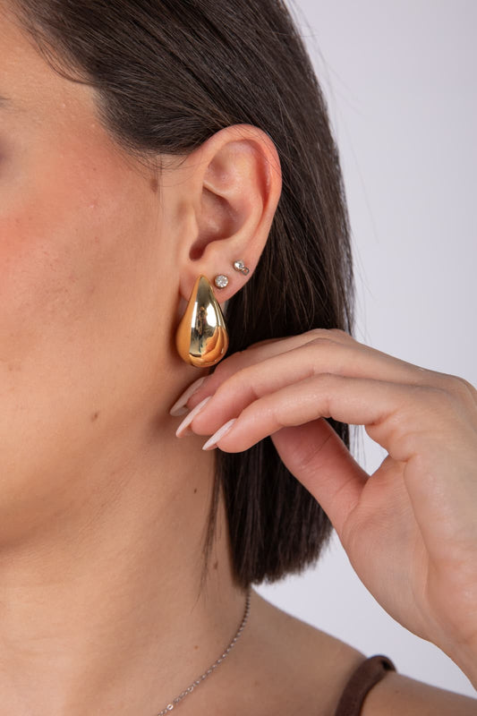 Orecchini Goccia Gold